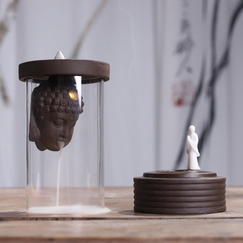 Creative Decoration Of Sandalwood Zen Tea Ceremony