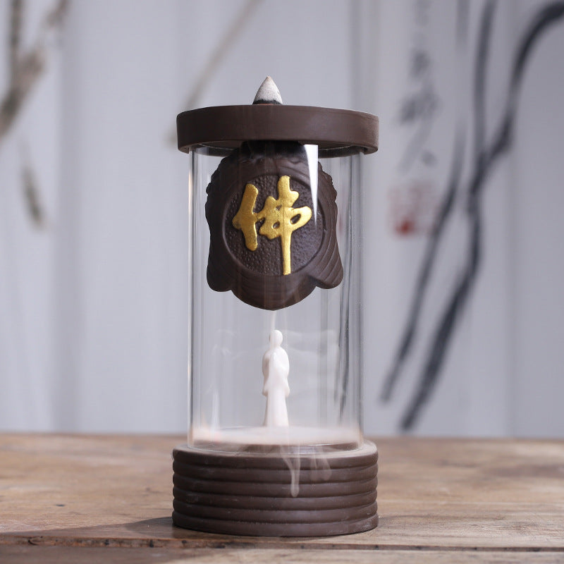 Creative Decoration Of Sandalwood Zen Tea Ceremony