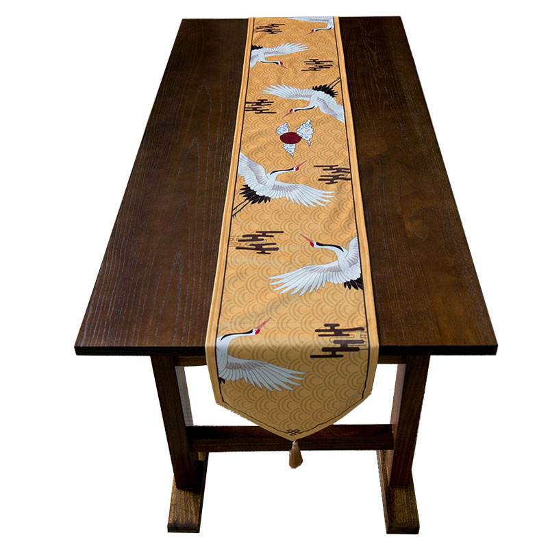 UpgradeZen New Chinese Table Runner Tablecloth