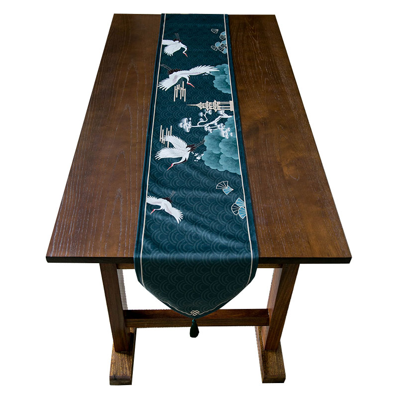 UpgradeZen New Chinese Table Runner Tablecloth